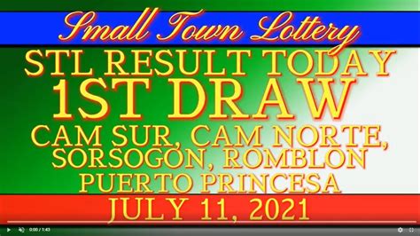 stl puerto princesa result today